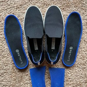Rothy’s the Sneaker Black (Original Slip-On)